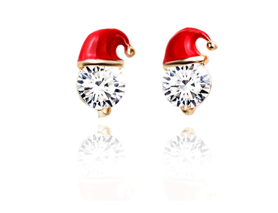 Christmas earrings new simple wild temperament girl earrings earrings