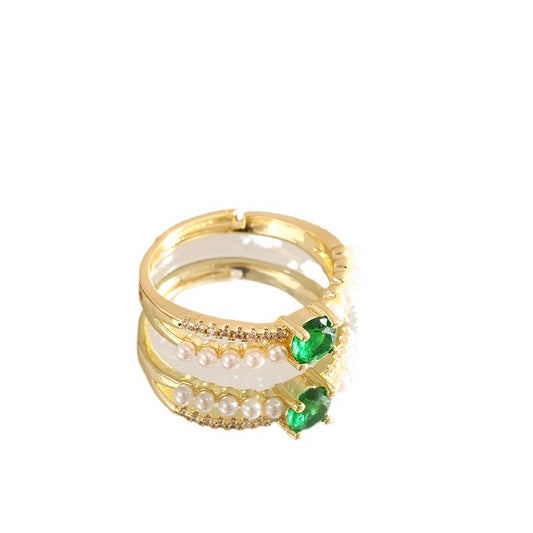Cool Style Mild Luxury Retro Personality Ring