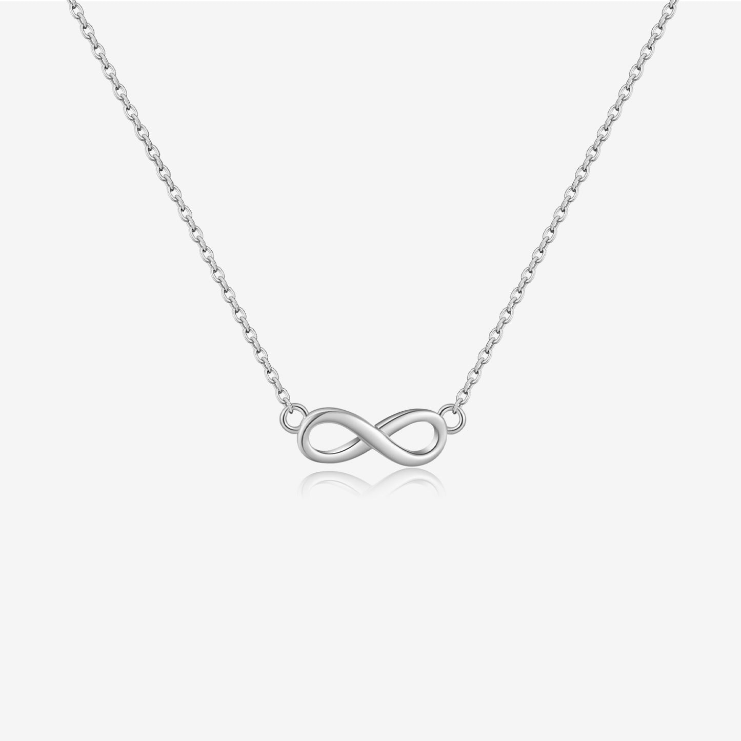 S925 Sterling Silver Horizontal 8-word Necklace Bracelet