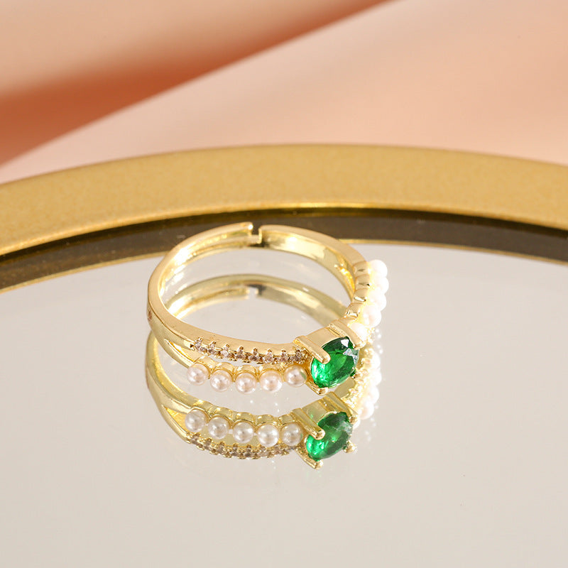 Cool Style Mild Luxury Retro Personality Ring