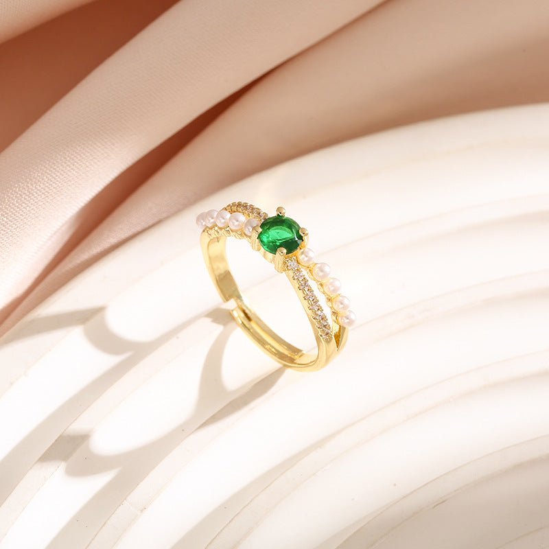 Cool Style Mild Luxury Retro Personality Ring